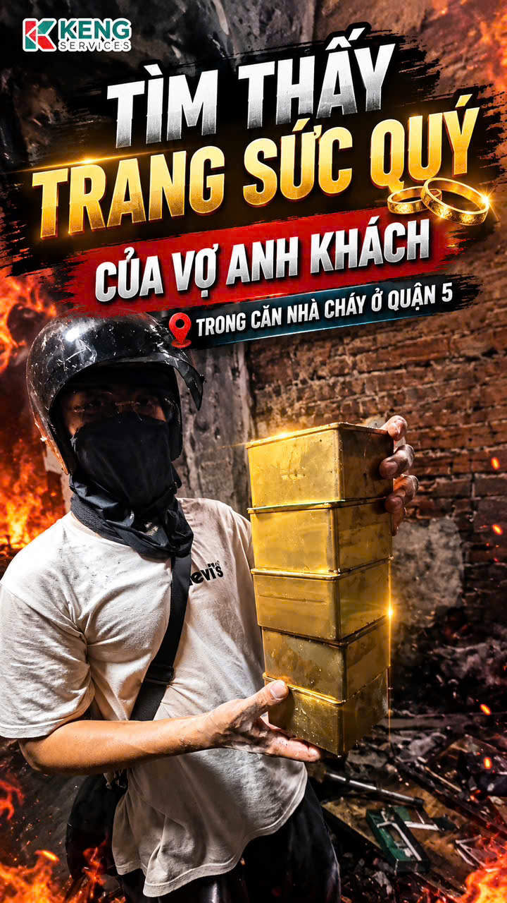 hiện trường trao trả trang sức